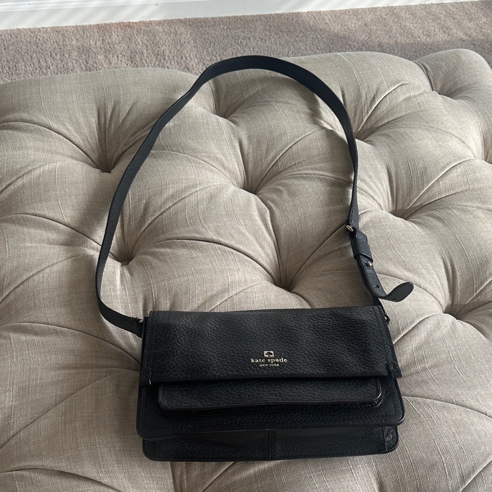 Kate Spade Elegant Black Crossbody Bag